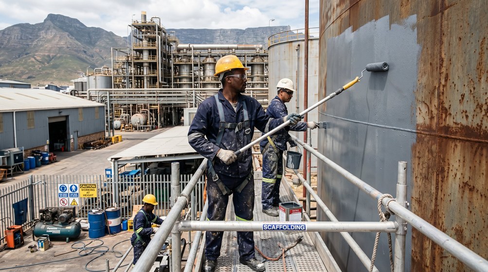 Professional factory painting contractors in Paarl - industrial coating specialists